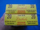 Weatherby Tiger Boxes 7mm Wby. Mag. Full (2) - 6 of 12