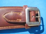 George Lawrence Cartridge Belt & Holster Drop Rig Colt SA Revolver 22 LR Left Hand - 7 of 9
