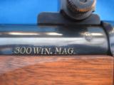 Ruger #1 Rifle 300 Win. Mag. 24" Hvy. Varmint Bbl. w/Rare Long Forearm - 8 of 16