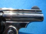 Smith & Wesson Safety Hammerless 2nd Model 32 Bicycle Gun Blue Circa 1906 Mint - 4 of 21