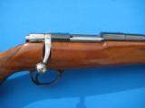 Browning Safari 222 Rem. Mag. Rifle Circa 1964 Rare Carved Stock by R. Kowalski - 2 of 25