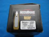 Nosler Accubond 8mm 200 grain Sealed Box 50 Bullets - 1 of 3