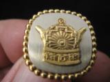 18K Solid Gold Cufflinks Pahlavi Royal Crown (Shah Of Iran) - 10 of 13