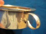 Gentleman's Travelling Sterling Silver Wine Cup/Taster Circa 1910 - 3 of 12