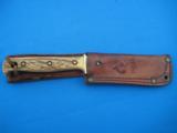 Puma Sheath Knife Hunters Pal w/sheath Circa 1974 - 1 of 11