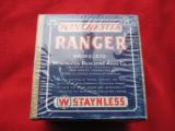 Winchester Ranger 16 Gauge Shotshells Staynless 2 Pc. Box Full Mint Condition - 1 of 10