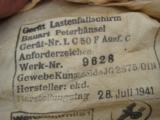 German World War 2 Cargo Parachute Original "Lastenfallschirm" - 4 of 6