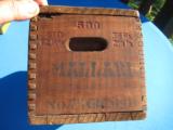 Clinton Cartridge Co. Mallard 410 Wood Crate Original w/Lid - 3 of 13