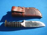 Elmer Keith Hunting Knife w/ original scabbard - 3 of 8