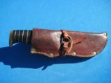 Elmer Keith Hunting Knife w/ original scabbard - 1 of 8