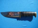 Elmer Keith Hunting Knife w/ original scabbard - 8 of 8