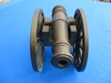 Bronze Cannon w/Carriage Circa Early 1900's - 8 of 8