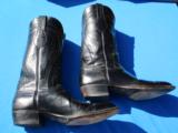 Lucchese Cowboy Boots Size 10B Black w/Original Box - 6 of 10