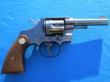 Colt Official Police 38 Special Revolver Blue 4" Bbl. Pre War - 5 of 20