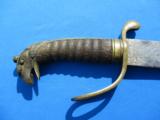 Mexican Cavalry Saber Circa 1830-40 Austreberto Aragon Ojolla - 8 of 13