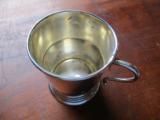 Gentlemans Sterling Silver Travelling Cup Folding w/case - 9 of 10