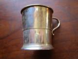 Gentlemans Sterling Silver Travelling Cup Folding w/case - 1 of 10