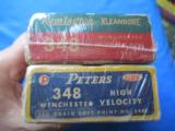 Remington 348 wcf & Peters 348 wcf (2 full boxes) - 3 of 6