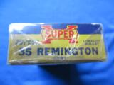 Western Super-X 35 Remington Cartridge Box 200 Grain SP Full - 4 of 6