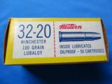 Western 32-20 100 Grain Lubaloy Cartridge Box - 5 of 8