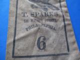 Thomas Sparks Shot Bag Circa 1830's Rare - 3 of 11