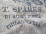 Thomas Sparks Shot Bag Circa 1830's Rare - 11 of 11