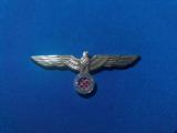 German WW2 Army Eagle Badge 14K Gold w/Diamonds & Rubies - 2 of 12