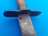 Confederate Bowie Knife
w/Scabbard Virginia Cavalry - 8 of 17