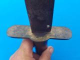 Confederate Bowie Knife
w/Scabbard Virginia Cavalry - 12 of 17