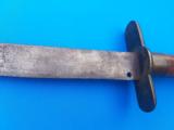 Confederate Bowie Knife
w/Scabbard Virginia Cavalry - 5 of 17