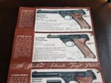Hi-Standard Pistol Foldout 1950's - 5 of 8