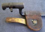 Model 1873 trap door bayonet and scabbard - 3 of 8