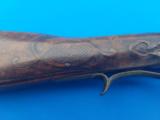 Golden Age Kentucky Rifle signed J. McWhirter Circa 1810 - 6 of 25