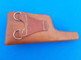 Broomhandle Commercial Pistol Holster German Pre War Bolo - 4 of 6