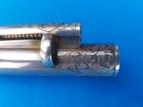 Colt SAA 2nd Gen. 38 Special Francolini Engraved 5 1/2" bbl. Silver Plated & Signed - 12 of 19