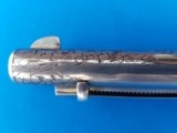 Colt SAA 2nd Gen. 38 Special Francolini Engraved 5 1/2" bbl. Silver Plated & Signed - 5 of 19