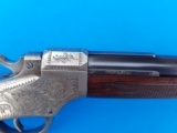 Marlin Rigby Ballard Deluxe 6 1/2 Rifle 40-63 Factory Engraved Circa 1880's - 9 of 24