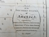 Map of the Southern States of America circa 1795 by J. Russell - 3 of 11