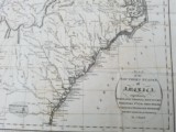 Map of the Southern States of America circa 1795 by J. Russell - 7 of 11