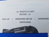 Original Factory Box for S&W Model 49 Bodyguard w/manuals, grips...etc. - 4 of 7