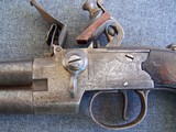 British Flintlock Over/ under double barreled pistol
***************PRICED REDUCED********* - 3 of 14