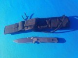 Benchmade #141 Nimravus Tactical Fighter Tanto w/scabbard New - 9 of 9