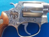 Smith & Wesson Model 60 No Dash Engraved by R. Alpen - 6 of 11