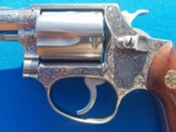 Smith & Wesson Model 60 No Dash Engraved by R. Alpen - 2 of 11
