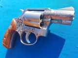 Smith & Wesson Model 60 No Dash Engraved by R. Alpen - 7 of 11