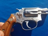 Smith & Wesson Model 60 No Dash Engraved by R. Alpen - 10 of 11