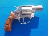 Smith & Wesson Model 60 No Dash Engraved by R. Alpen - 4 of 11