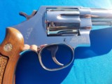 Smith & Wesson Model 58 41 Magnum Nickel 4" bbl Circa 1966 - 5 of 15