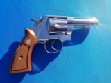 Smith & Wesson Model 58 41 Magnum Nickel 4" bbl Circa 1966 - 3 of 15