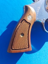 Smith & Wesson Model 58 41 Magnum Nickel 4" bbl Circa 1966 - 6 of 15